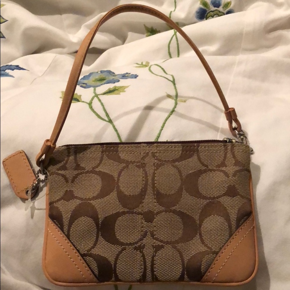 Coach wrist wallet